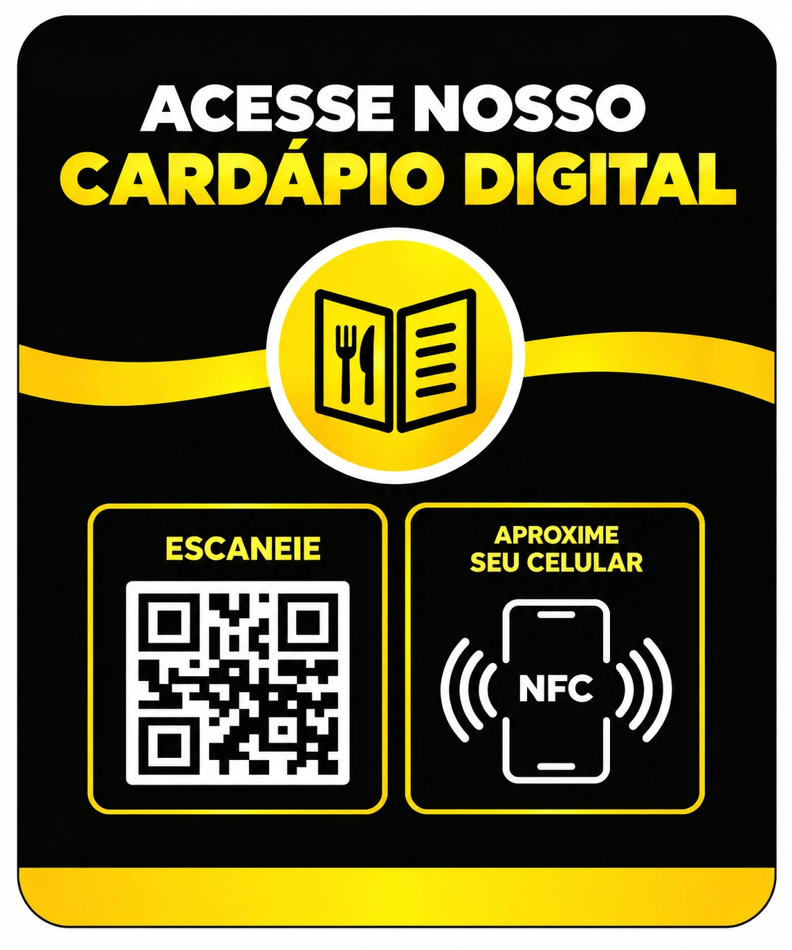 Cardápio digital com QR Code nas mesas: como organizar